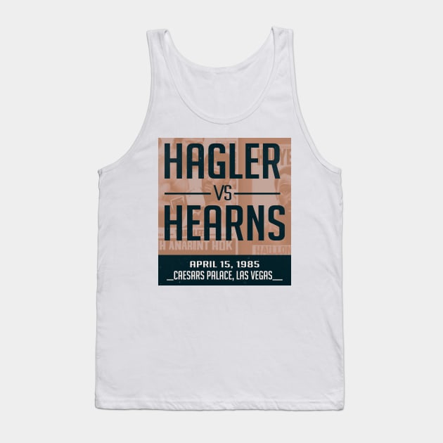 Hagler vs Hearns Tank Top by GWS45